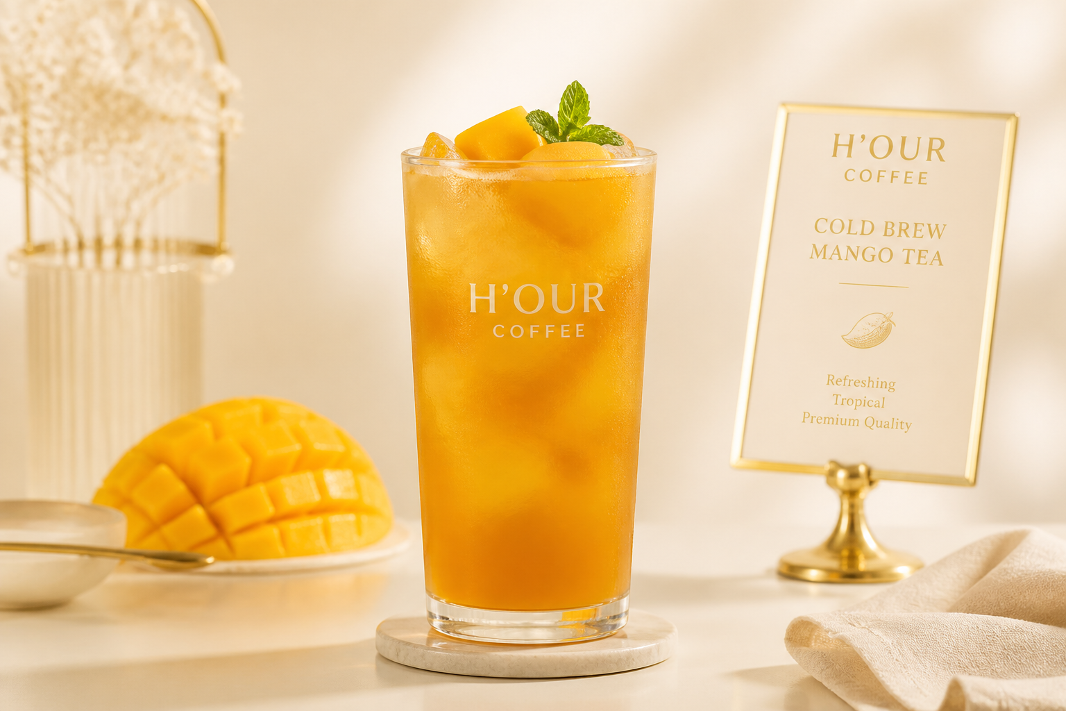 Cold Brew Mango Tea