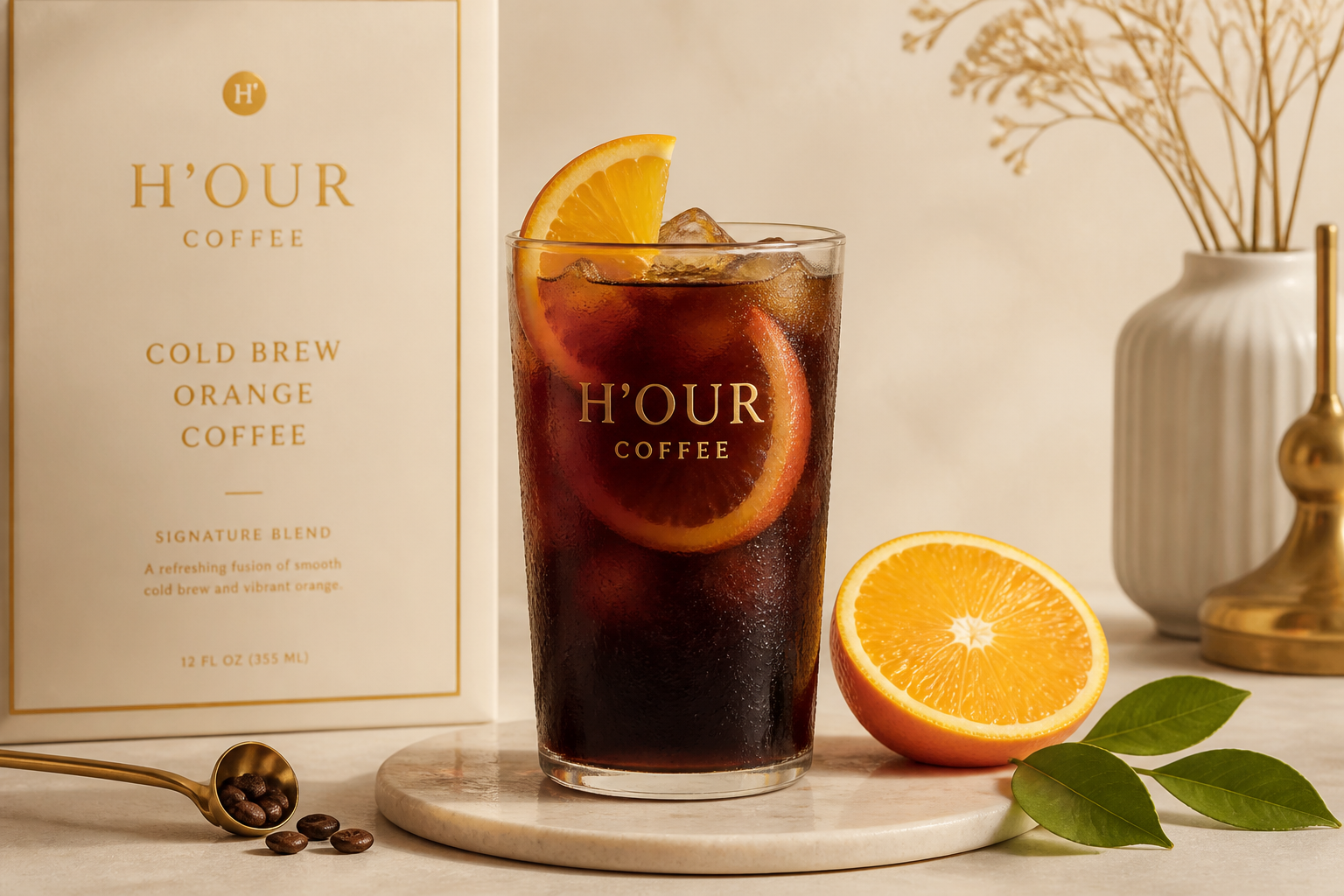 Cold Brew Orange Coffee