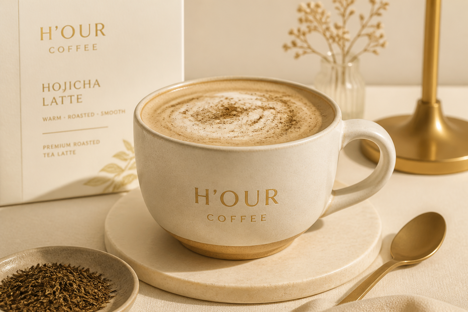 Hojicha Latte